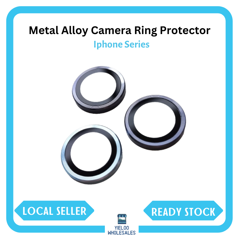 Metal Alloy Sapphire Camera Lens Phone Lens Ring Glass Protector For ...