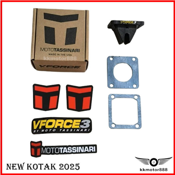 (100% ORIGINAL !!!) VFORCE 3 REED VALVE RACING YAMAHA RXZ & Y125Z ...