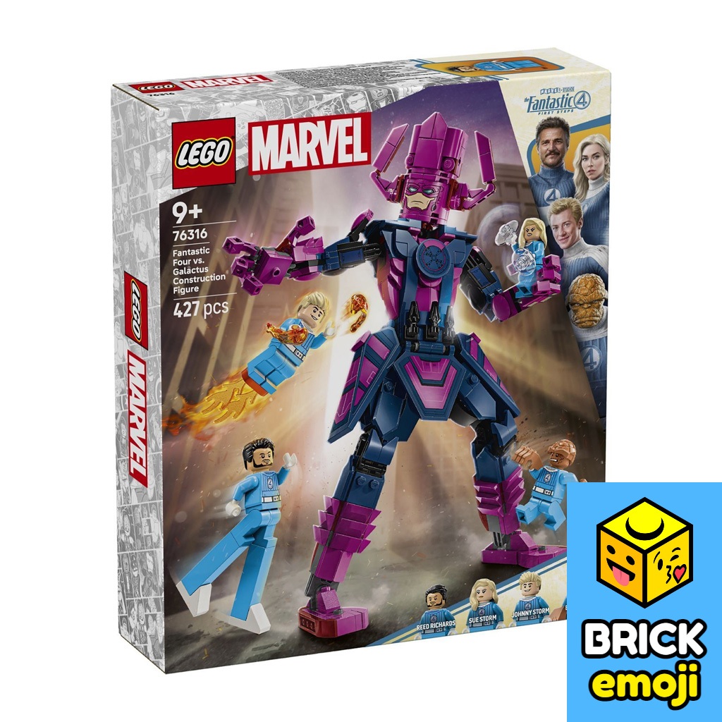 LEGO 76316 Marvel Fantastic Four vs. Galactus Construction Figure ...