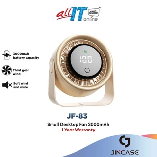 JINCASE Small Desktop Fan 3000mAh -JF-83
