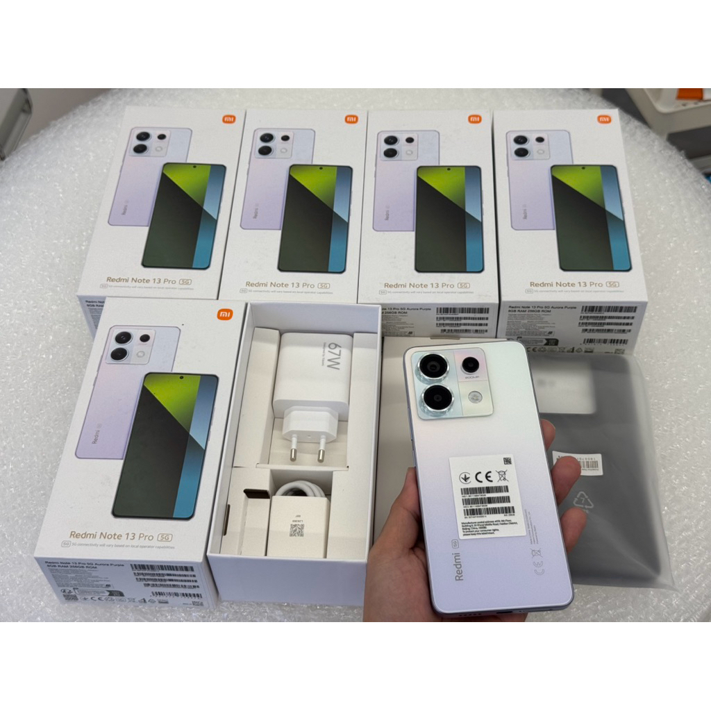 REDMI NOTE 13 PRO 5G 8GB RAM 256GB MEMORY FULL SET BOX ORIGINAL ...