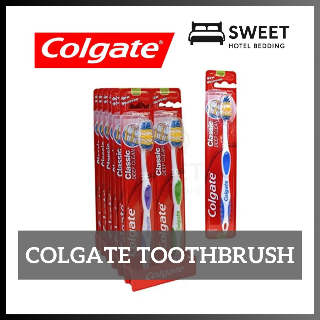SWEET Colgate Toothbrush Classic Clean / Berus Gigi Colgate Classic ...