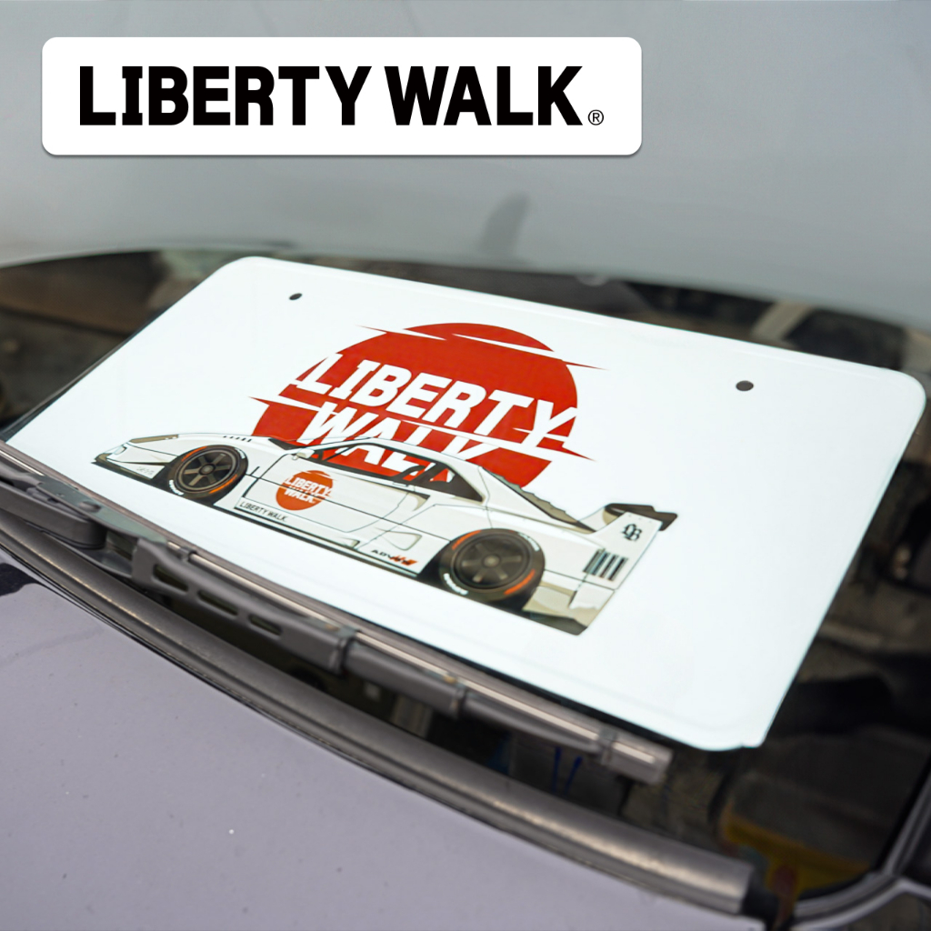 Liberty Walk LBWK Rising Sun F40 Edition Decorative Metal Sign ...
