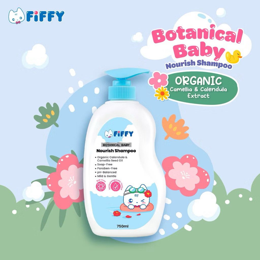 FIFFY BOTANICAL BABY NOURISH SHAMPOO 750ML | Shopee Malaysia