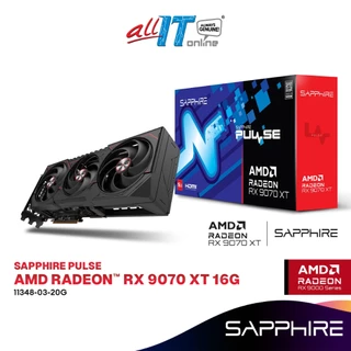 SAPPHIRE PULSE AMD Radeon RX 9070 XT 16GB GDDR6 Graphics Card | 11348-03-20G