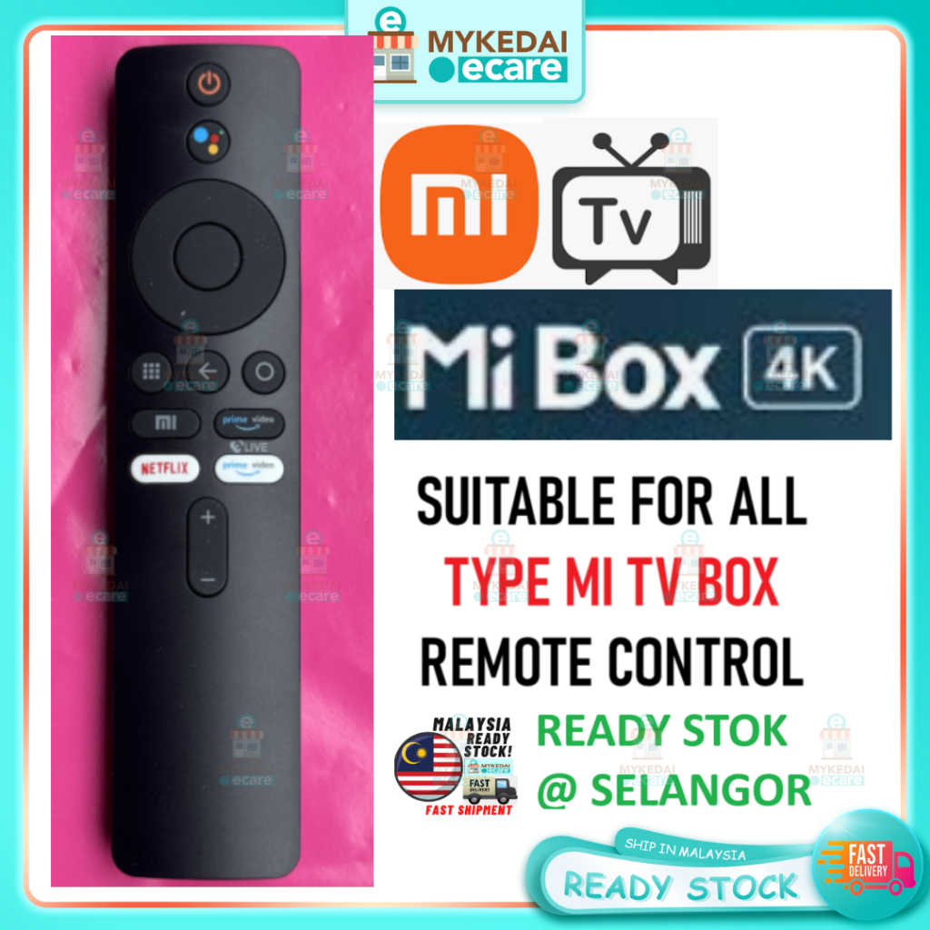 Xiaomi Mi TV Box S BOX 3 MI TV 4X Voice Bluetooth Remote Control with ...