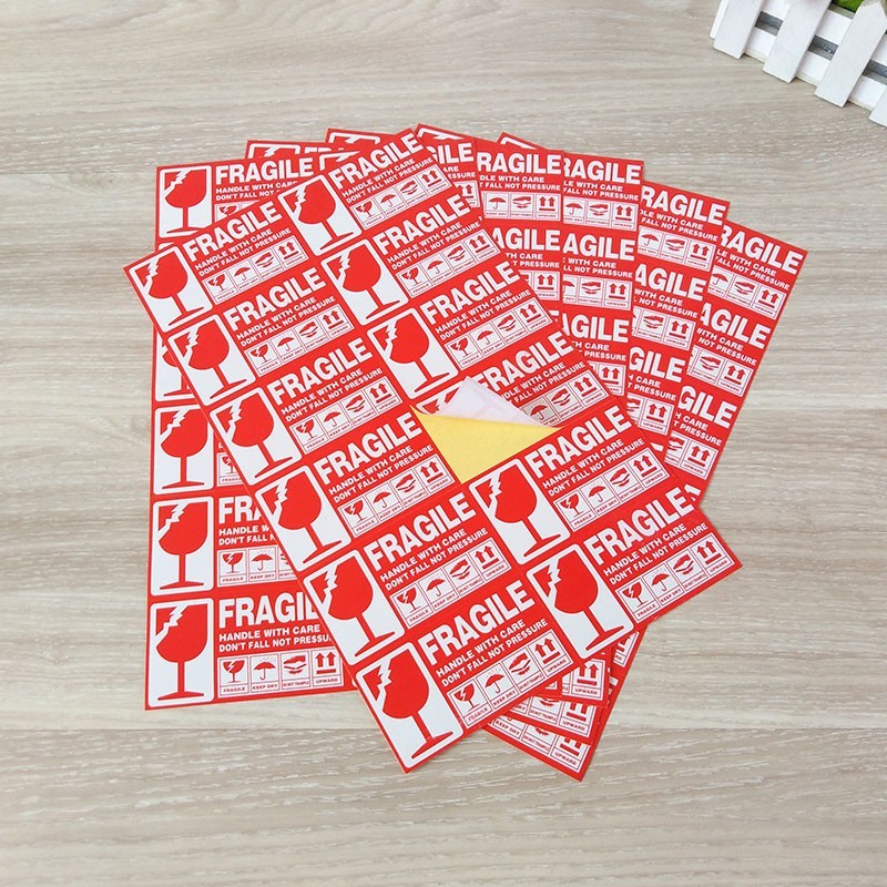 Sticker Fragile 60pcs/pack | Shopee Malaysia