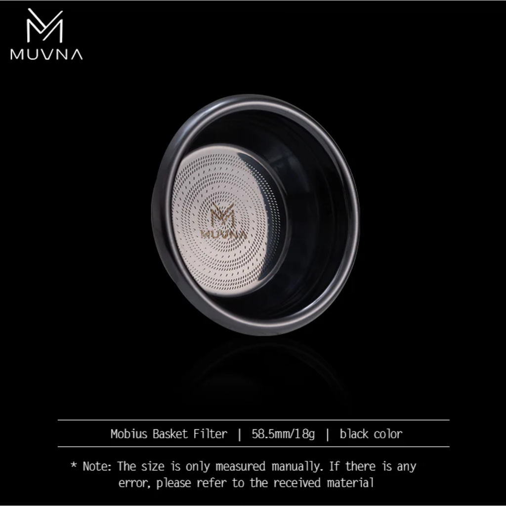 MUVNA Precision High Extraction Mobius Basket Filter -Espresso Tools ...