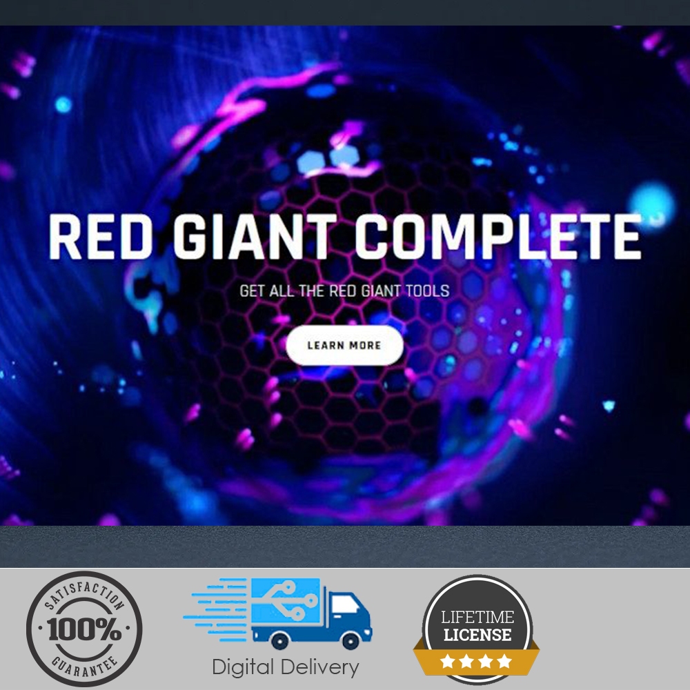 Red Giant v 2024-2026 Complete/ trapcode/ magic bullet/ universe/ vfx ...
