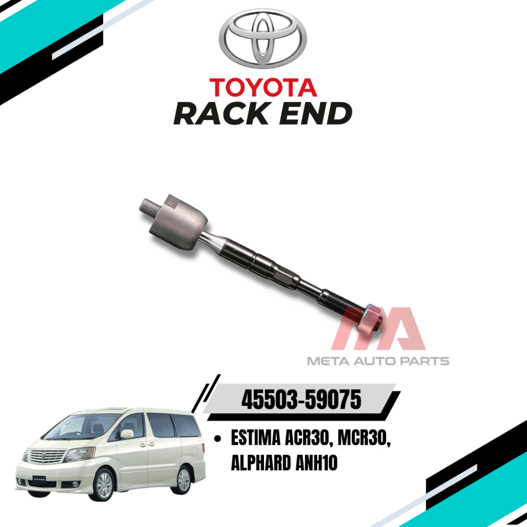 STEERING RACK END LH RH TOYOTA ESTIMA ACR30 , MCR30 , ALPHARD ANH10 ...