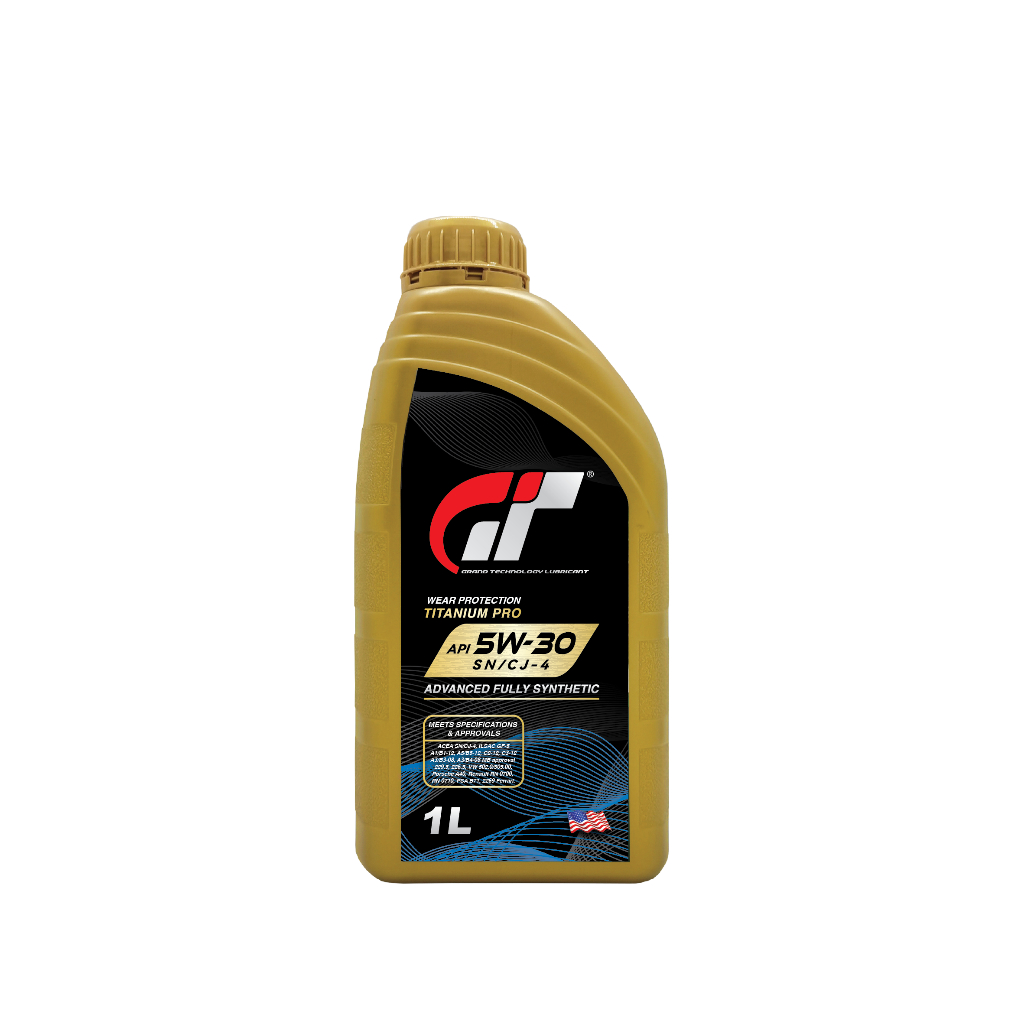 GT 5W30 Fully Synthetic Car Engine Oil 4L & 1L - Minyak Hitam Enjin ...