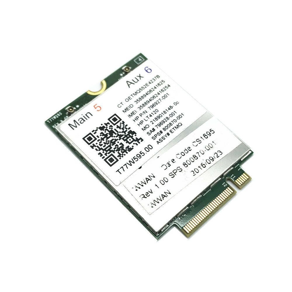 4G LTE Card Module LT4120 796928-001 MDM9625 for HP Probook/EliteBook ...
