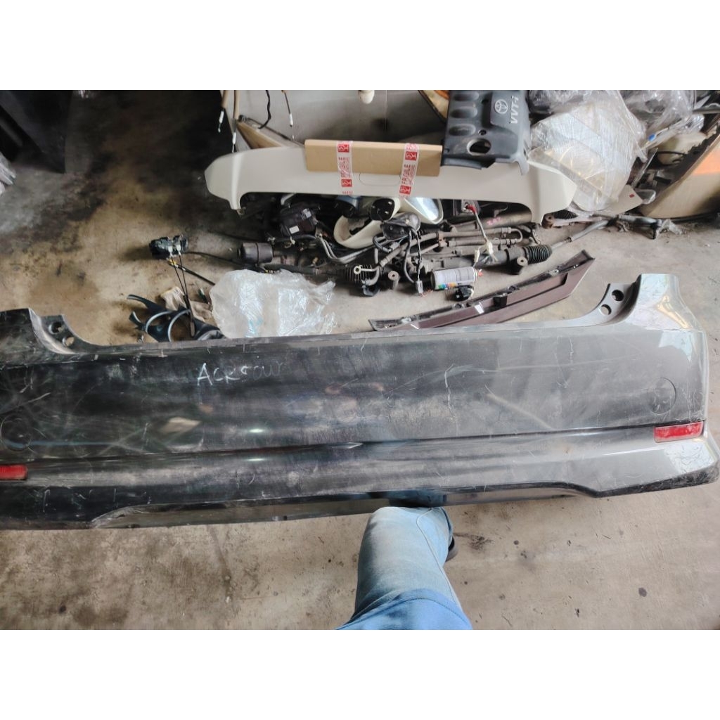 20/6/25 Toyota estima acr50 rear bumper used Japan original part ...