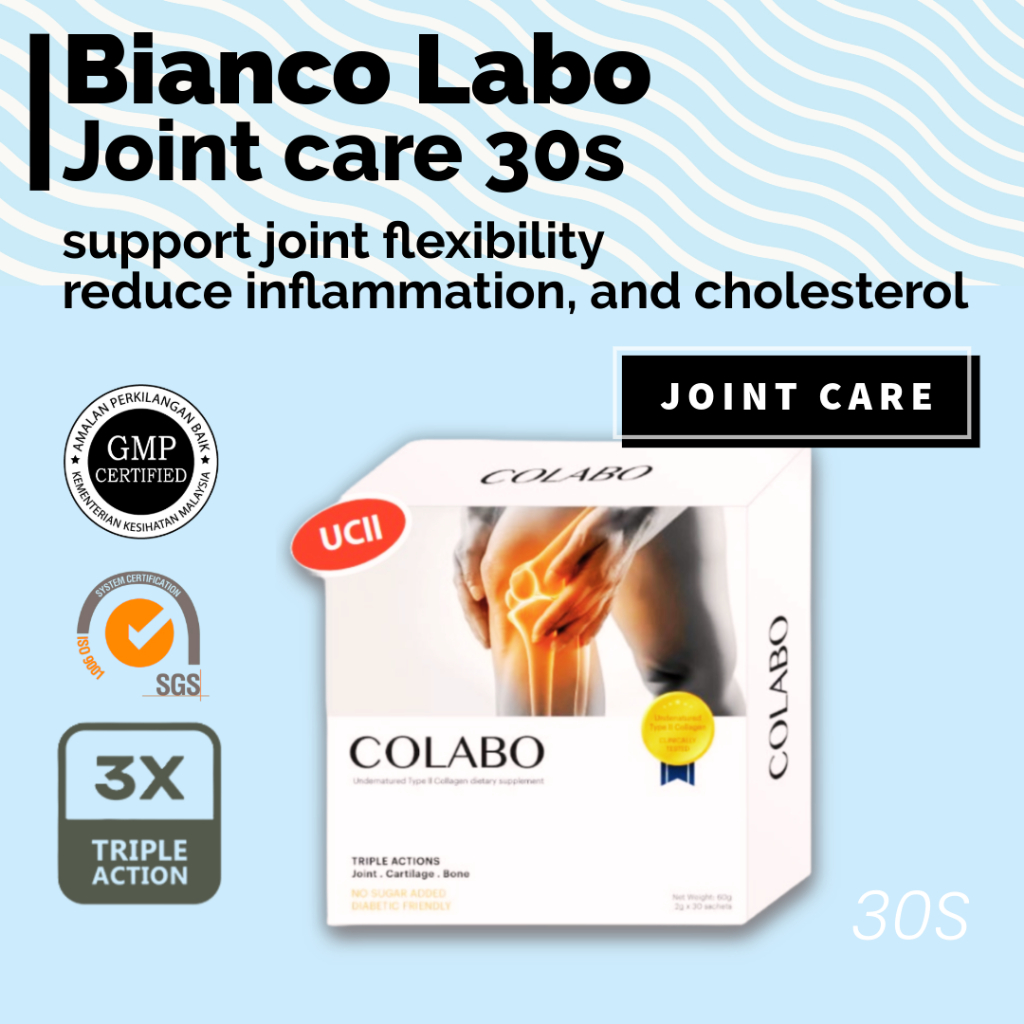 Bianco Labo | COLABO Joint Care | Collagen Type II Triple Action ...