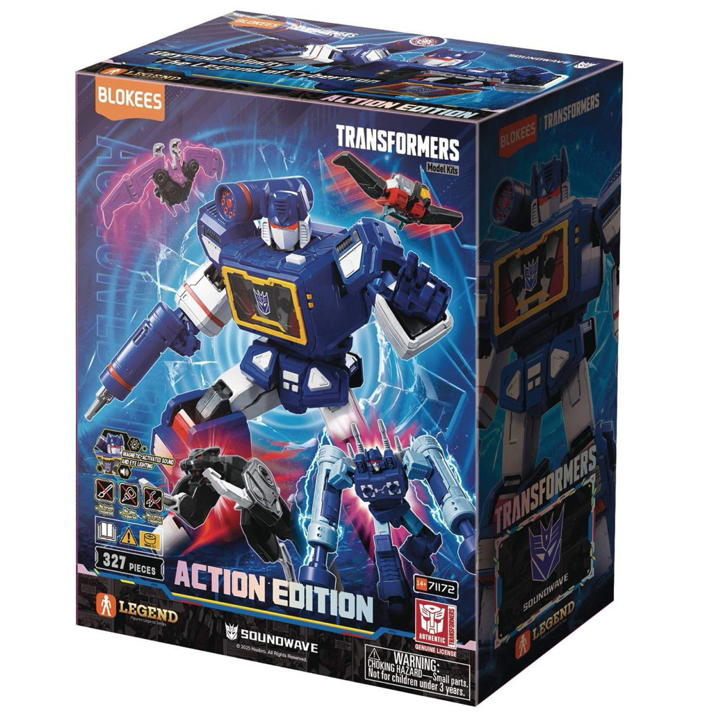 Blokees Transformers: Tarn / Soundwave - Legends Series Building Block ...