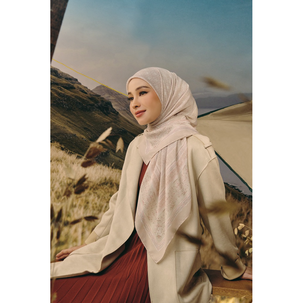AMEERAZAINI TUDUNG BAWAL PRINTED BIDANG 47