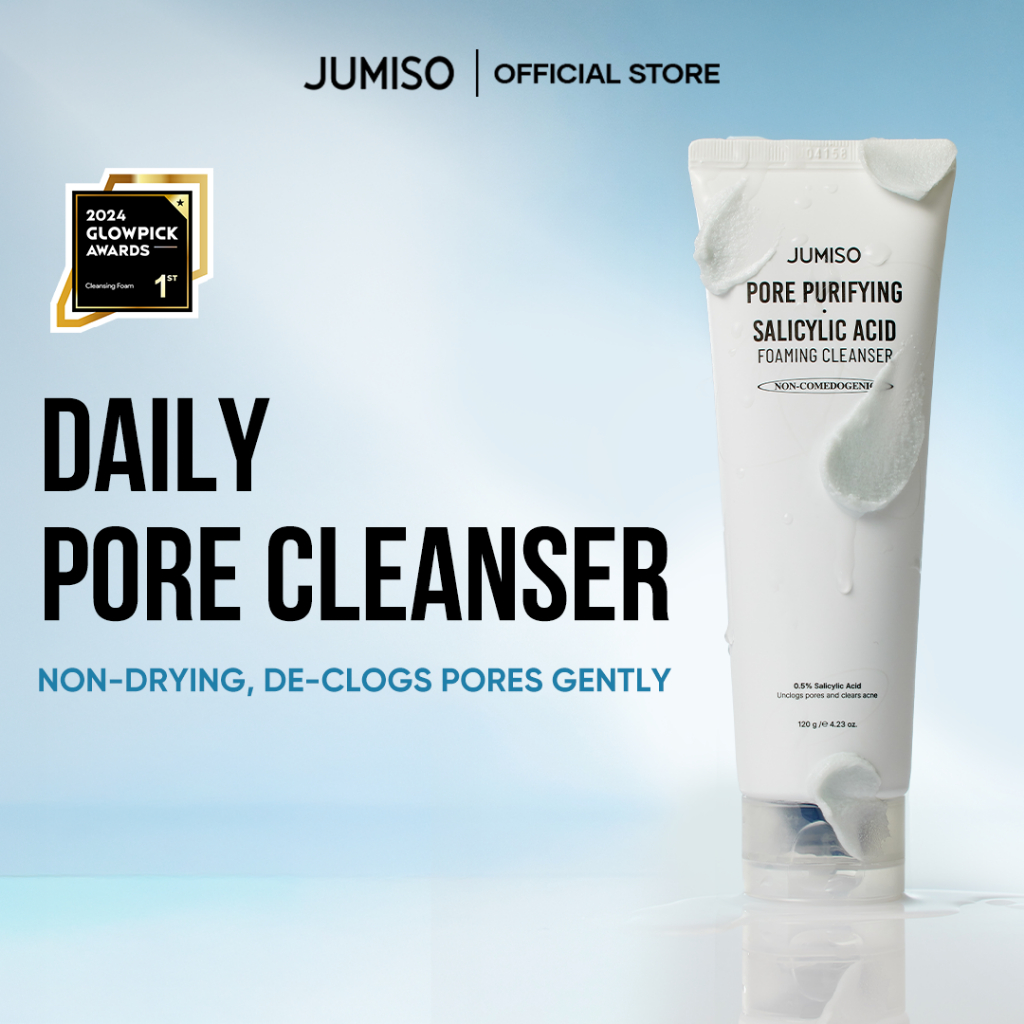 Jumiso Pore Purifying Salicylic acid Foaming Cleanser 120g | Shopee ...