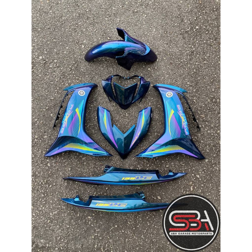 MOTORCYCLE COVERSET BODYSET LC135 LC V8 DOXOU CHAMELEON PURPLE L8-DX-1 ...