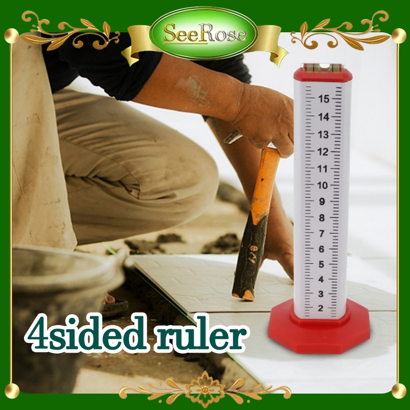 Four sides Leveling Ruler Ceiling Leveling Tool high and low ...