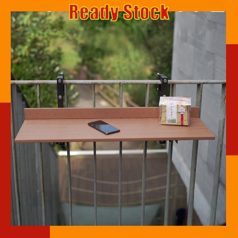 Folding coffee table nordic outdoor bar table balcony foldable hanging ...