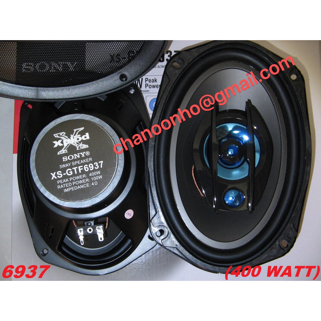 Sony Xplod Speaker 6x9 3way Car Speaker (XS-GTF6937) Sony 6x9 3way ...