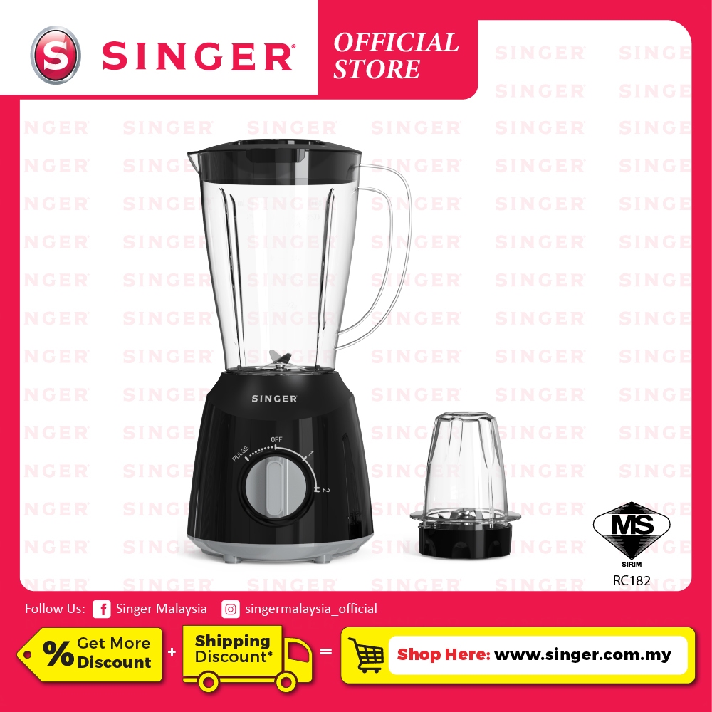 Singer BL1009 2in1 Blender (Pengisar) 1.5L | Shopee Malaysia