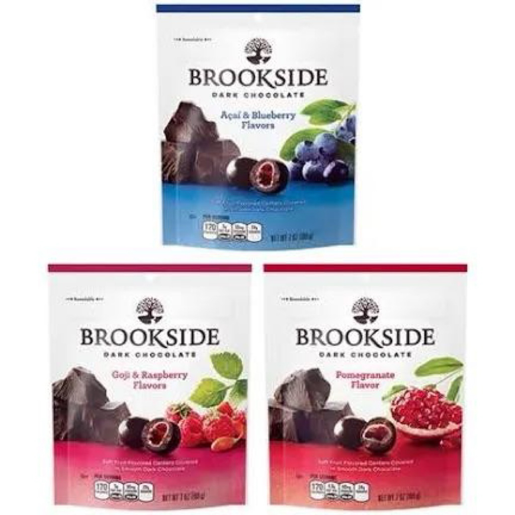 Coklat Langkawi Brookside Dark Chocolate Goji Raspberry/Acai Blueberry ...
