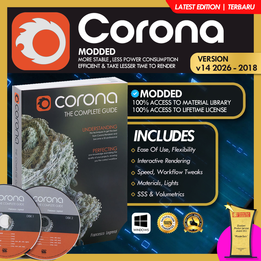 Corona Renderer v14.1 ~ v7 2026 for 3dsMax & Cinema4D 🔥 Activated ...