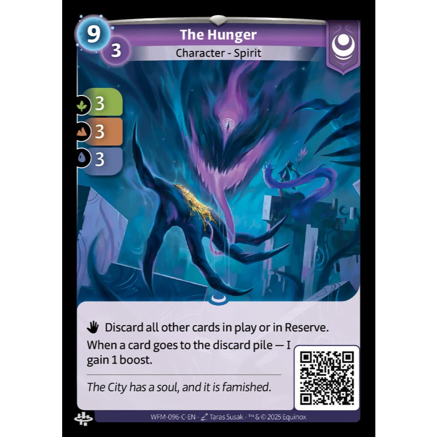 [Shuffle] Altered TCG : Whispers from the Maze (WFM) C 096 | The Hunger ...
