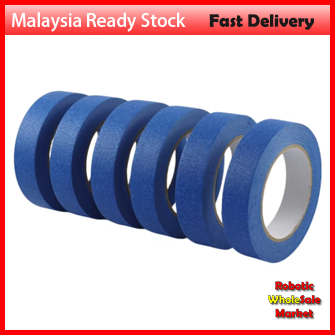100 feet  1in  30 meters  2.5cm Blue Painters Tape 2 inches Wide, Bulk Original Blue Masking Tape