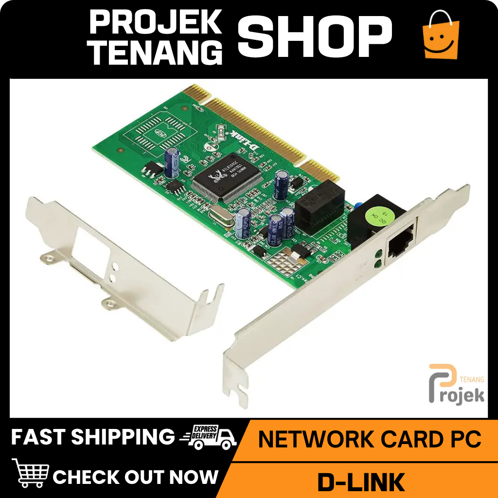 DGE-528T Copper Gigabit PCI Card Network Adapter for PC | Shopee Malaysia
