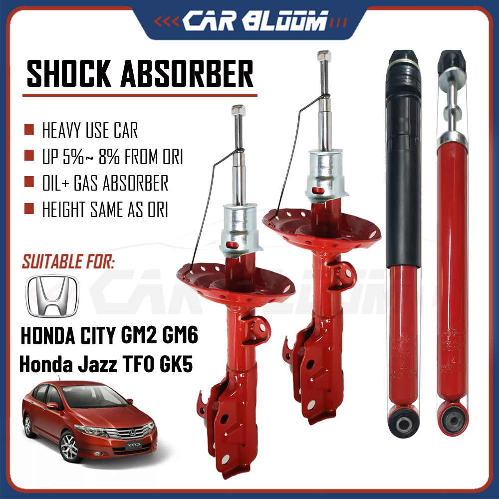 4pcs Heavy Duty Gas Absorber for Honda City GM2 GM6 HONDA Jazz GK5 2014 ...