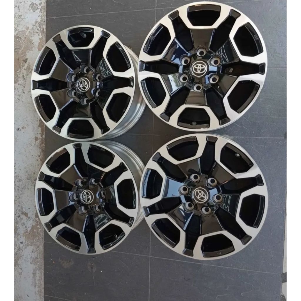 USED SPORT RIM 18 INCH ORIGINAL TOYOTA HILUX G HIACE RM1980 4PC (KENA ...