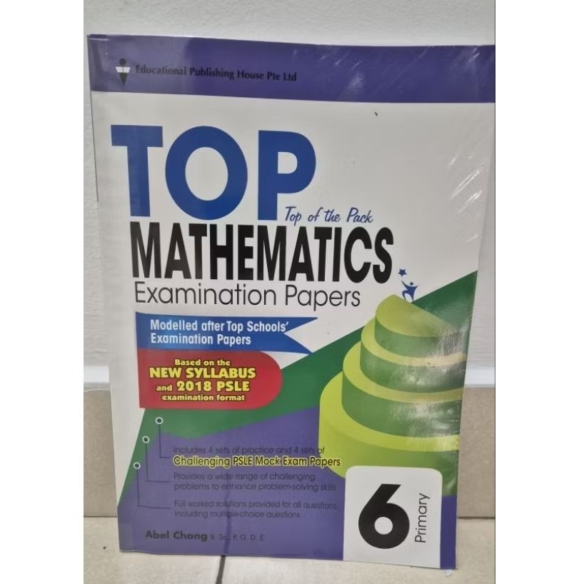 EPH TOP Mathematics Examination Paper PSLE Singapore Primary 6 | Shopee ...