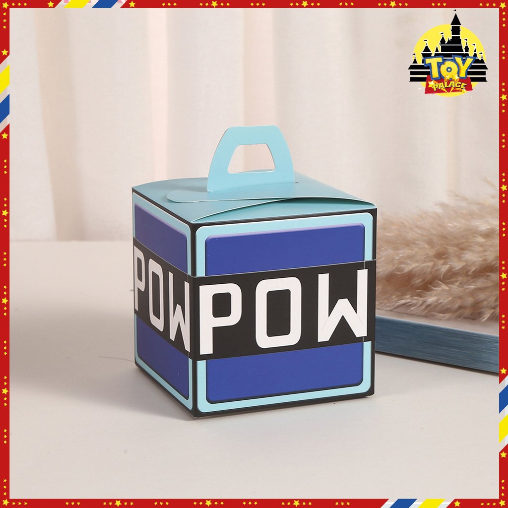 Square Box 9x9x9cm SUPER MARIO Birthday Hampers Birthday Goodiebag ...