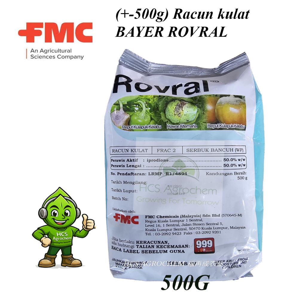 500gm) Racun kulat FMC Rovral | Shopee Malaysia