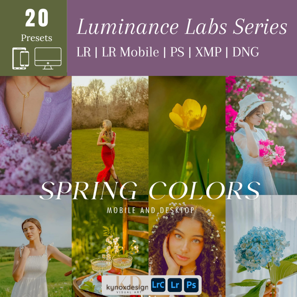[Lightroom Preset] Luminance Labs Series - Spring Colors for LR/LR ...