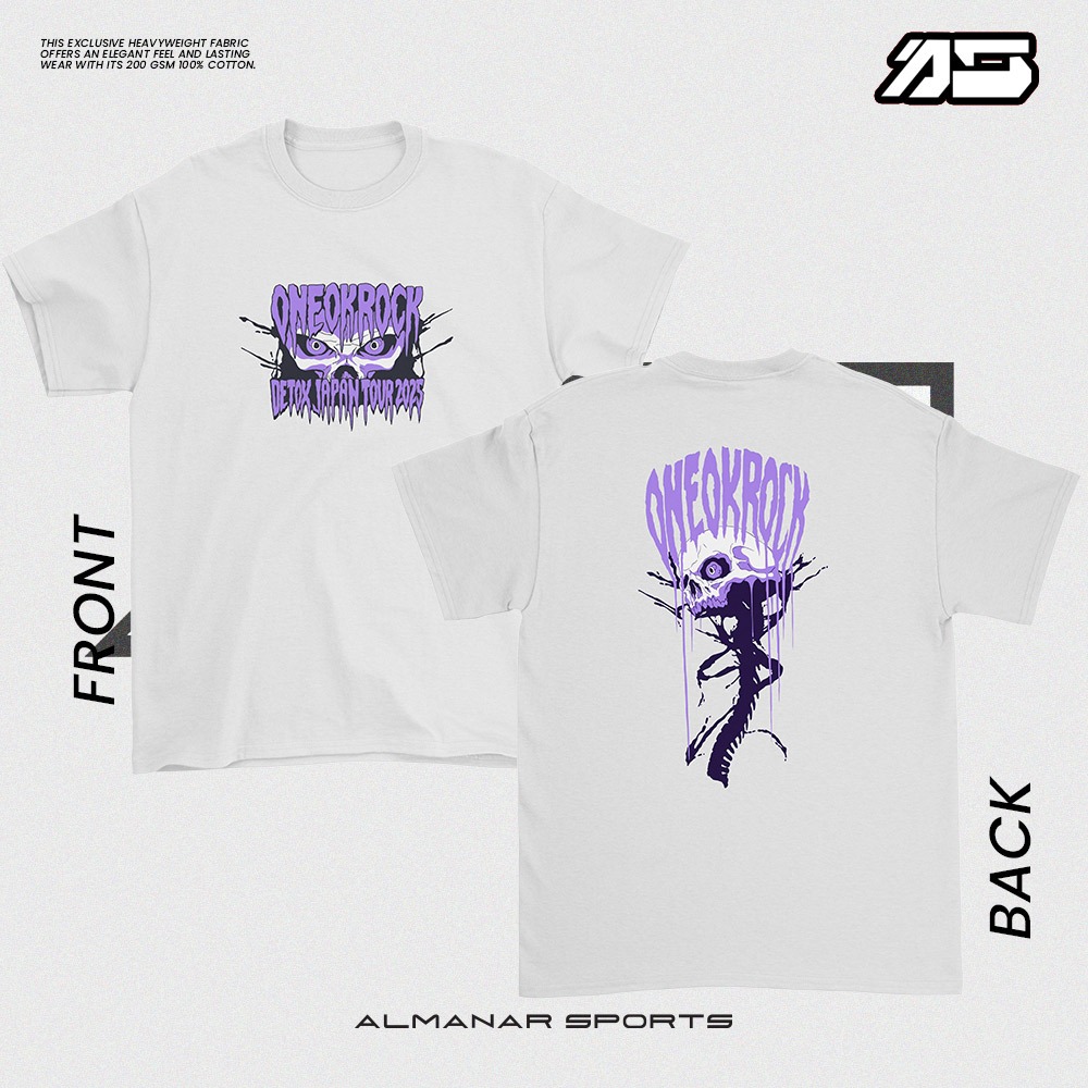 ONE OK ROCK LUXURY DISEASE T-Shirt OOR oor OOR DETOX ASIA TOUR