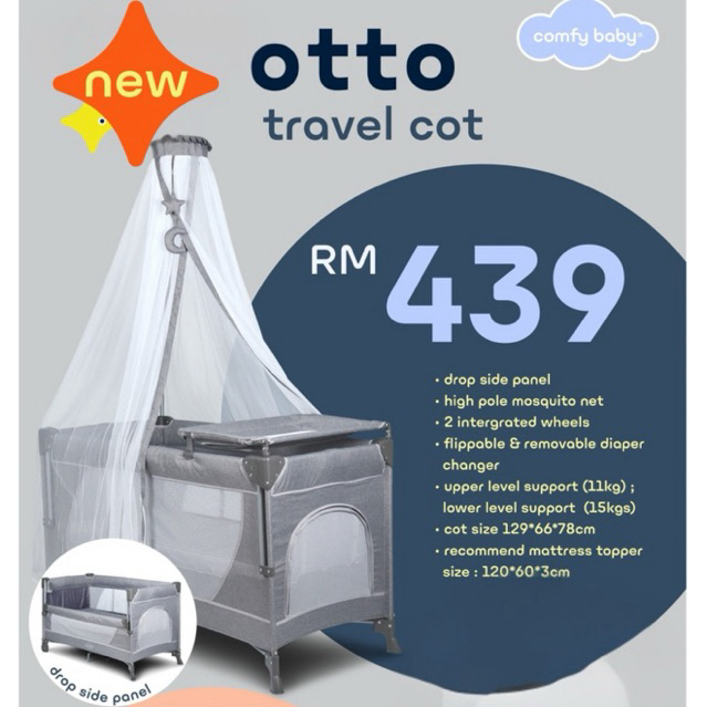 Comfy Baby Otto Travel Cot