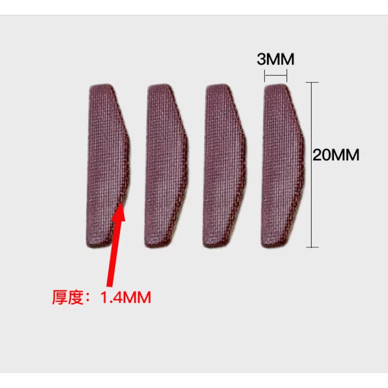 4pcs Spare Parts Repair Rotor Blade Vane Key For Pneumatic Micro ...