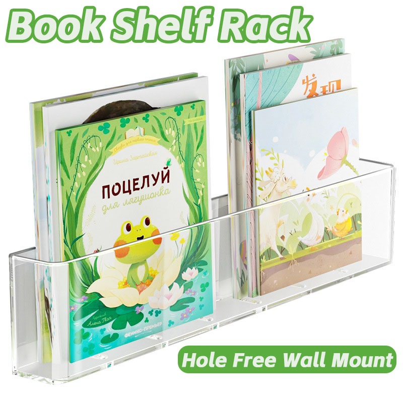 Kids Book Shelf Rack Book Rack Magazine Rack Book Organizer Hole Free ...