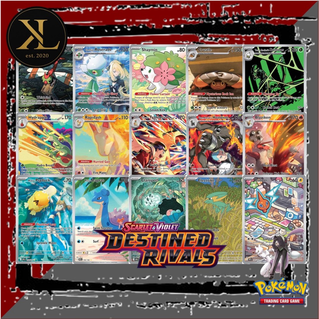 Pokémon TCG: SV10 Destined Rivals - IR | Shopee Malaysia