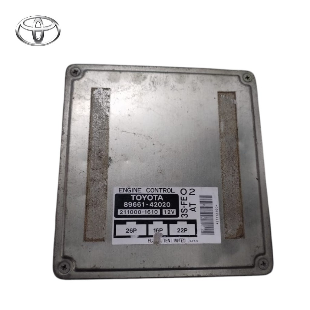 89661-42020 (3S) AT TOYOTA RAV 4 ENGINE ECU (USED ORIGINAL) | Shopee ...