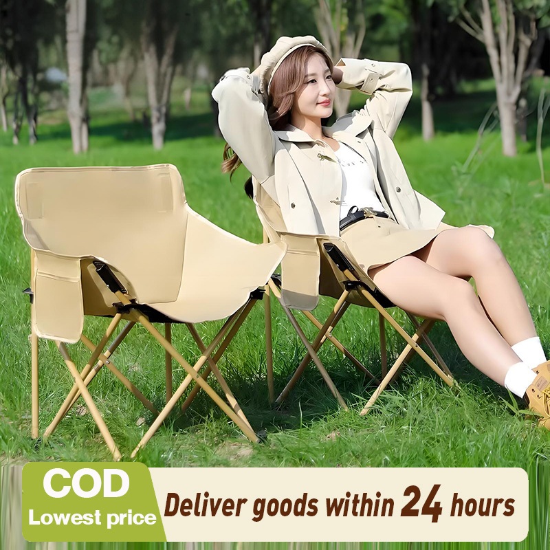 Outdoor folding chair kerusi bot portable camping art sketch fishing ...