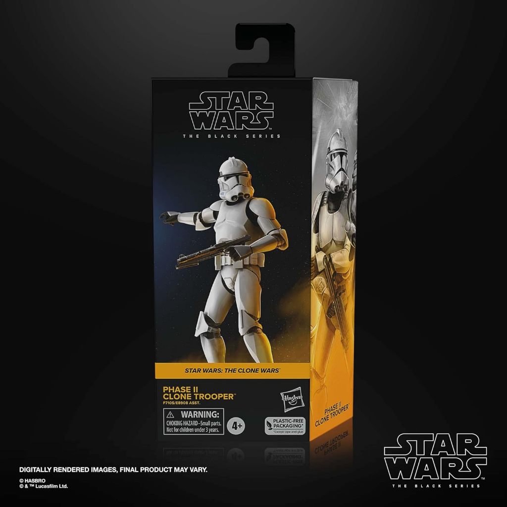 Star Wars Black Series - Phase II Clone Trooper (The Clone Wars ...