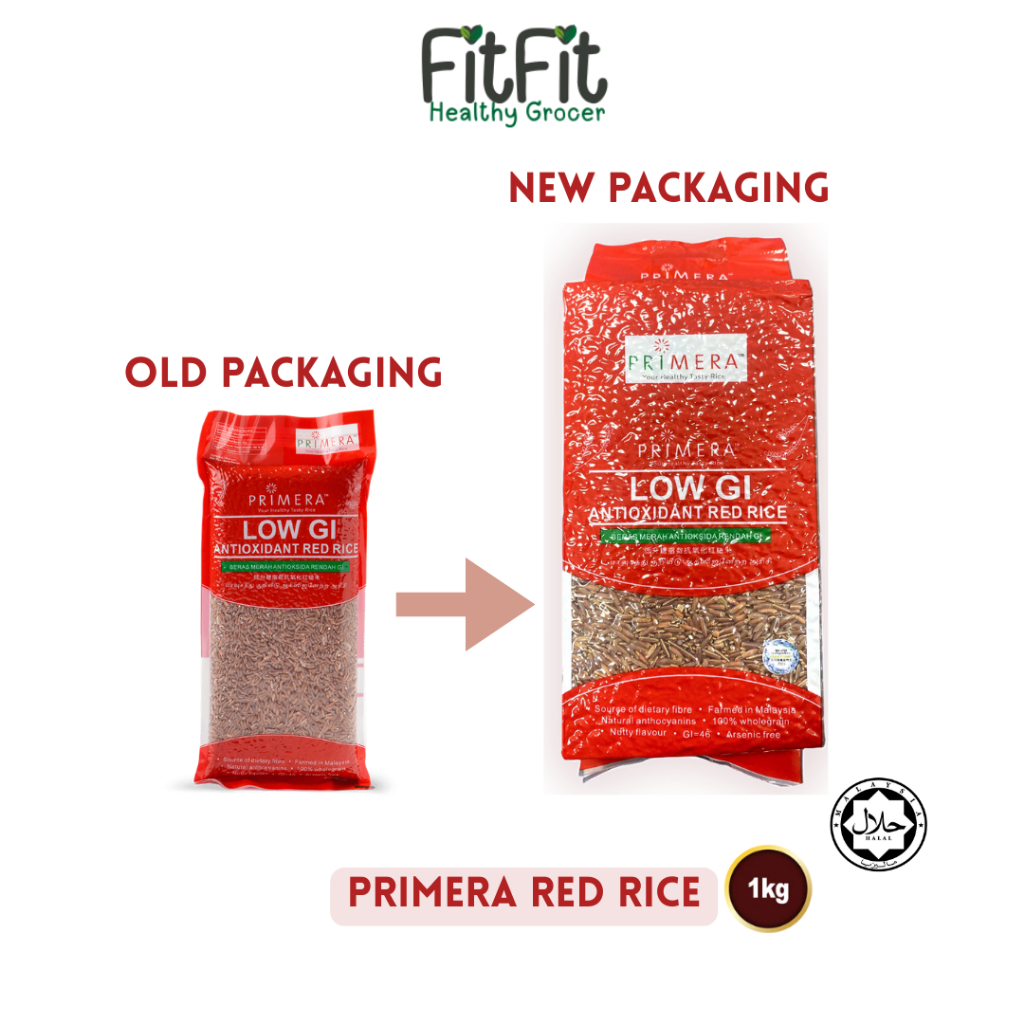 Primera Red Rice 1kg | Shopee Malaysia