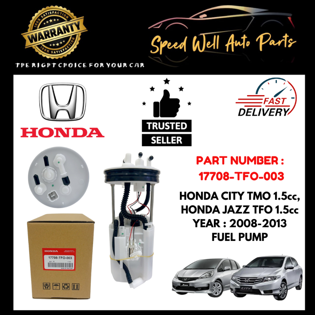 [ HONDA FUEL PUMP ] HONDA CITY TMO 1.5cc, JAZZ TFO 1.5cc FUEL PUMP ...