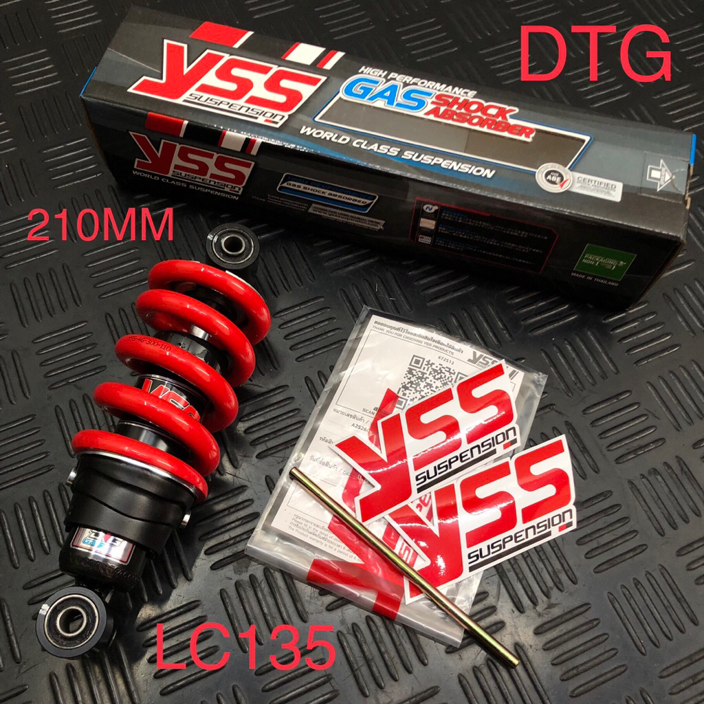 🇲🇾⚡️🇹🇭 Y15 LC Y16 YSS ABSORBER MONOSHOCK DTG 210MM YAMAHA LC135 🇹🇭⚡️🇲🇾 ...