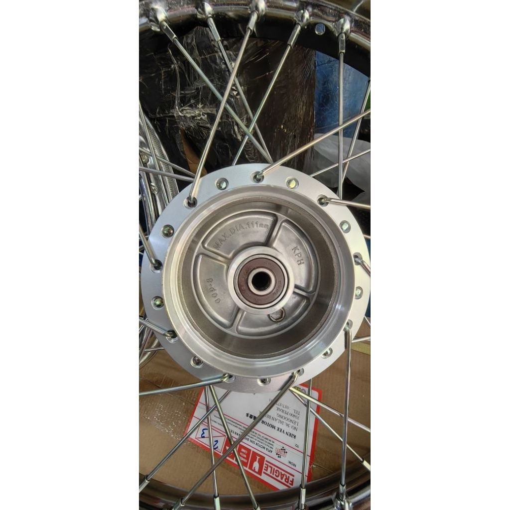 EX5 DREAM BUYONG RIM SET AAP RIM DEPAN BELAKANG EX5 DREAM RIM DEPAN ...