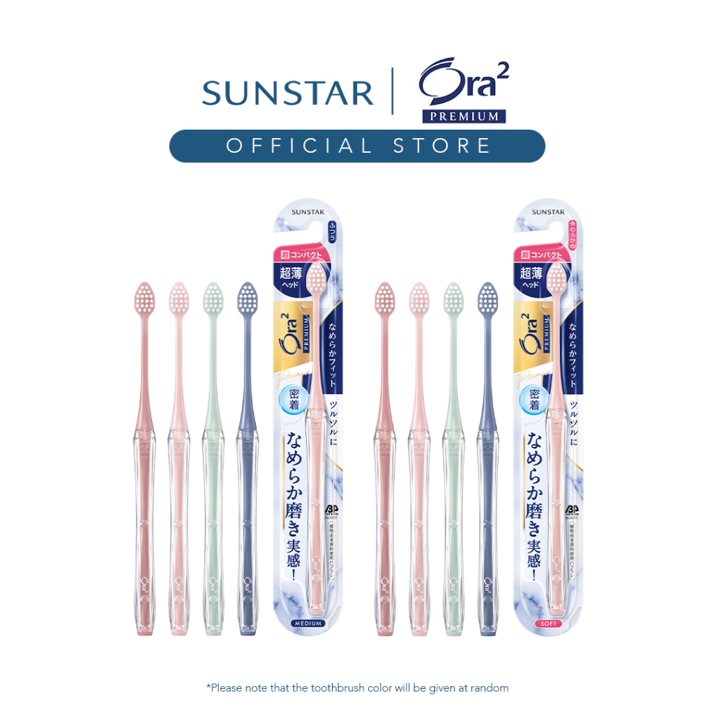 Ora2 Premium Smooth Fit Toothbrush Ultra Compact - Soft/Medium | Shopee ...